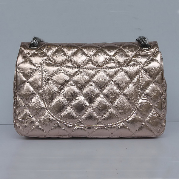 Chanel Quilted Flap Bag Light Gold Cow Leather 35454