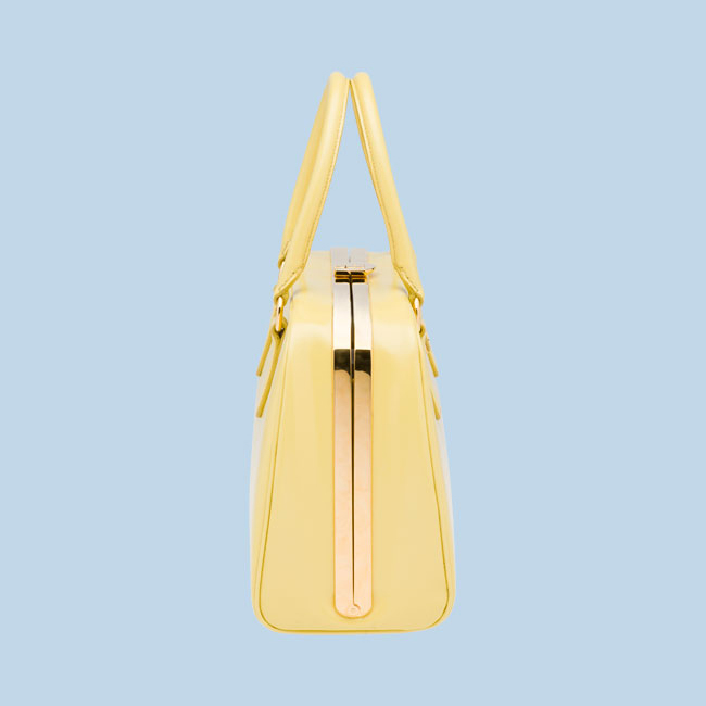 Hot Sell Prada Saffiano Leather Tote Bag BL0809 Yellow