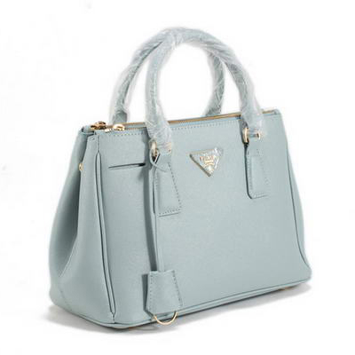 Prada Classic Medium Saffiano Tote Bag BN1801 Light Blue