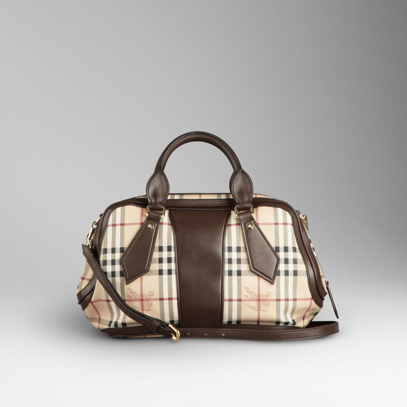 MEDIUM HAYMARKET CHECK BOWLING BAG