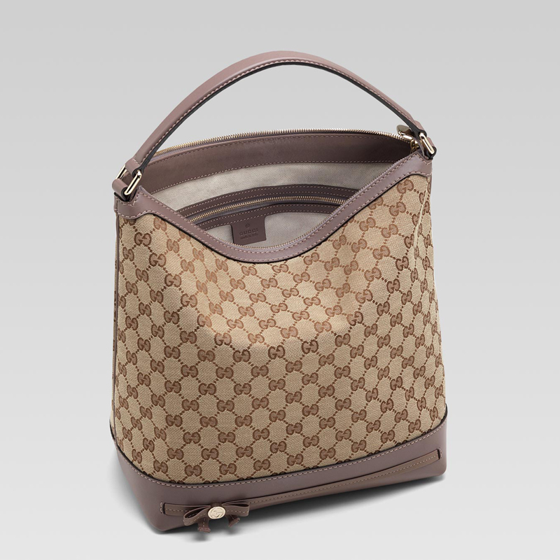 'mayfair' medium hobo with bow detail and interloc