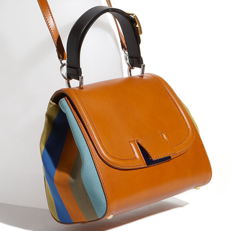 Fendi 'Silvana Pequin Multi' Top Handle Satchel