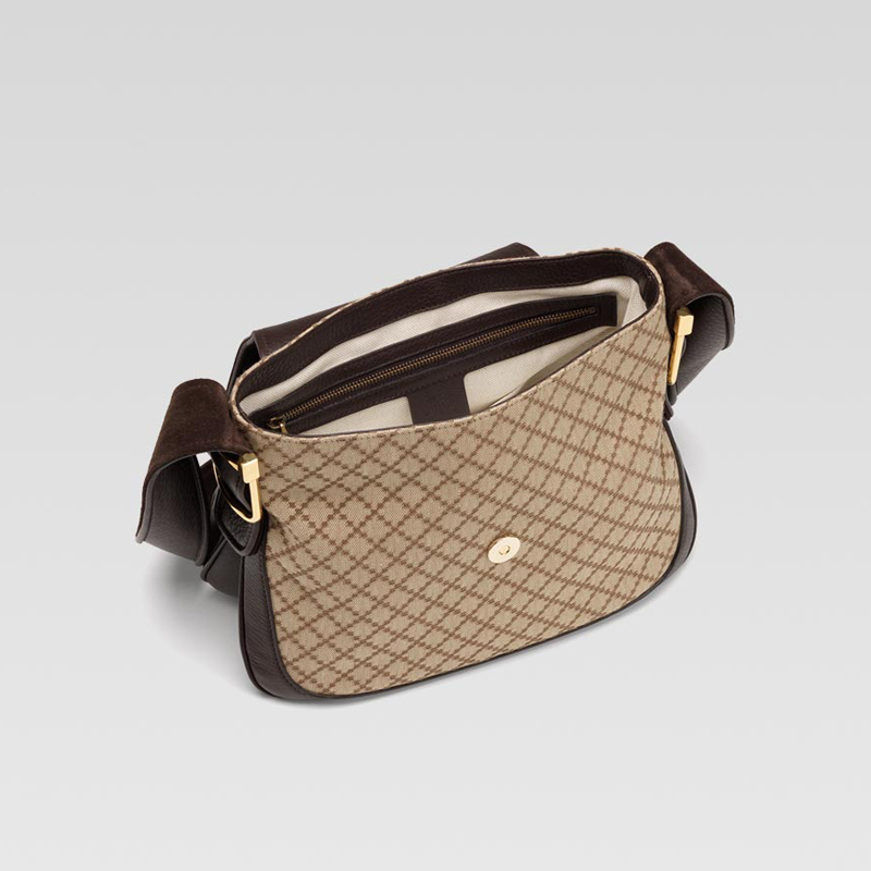 'gucci 1973' medium shoulder bag with oval GG and