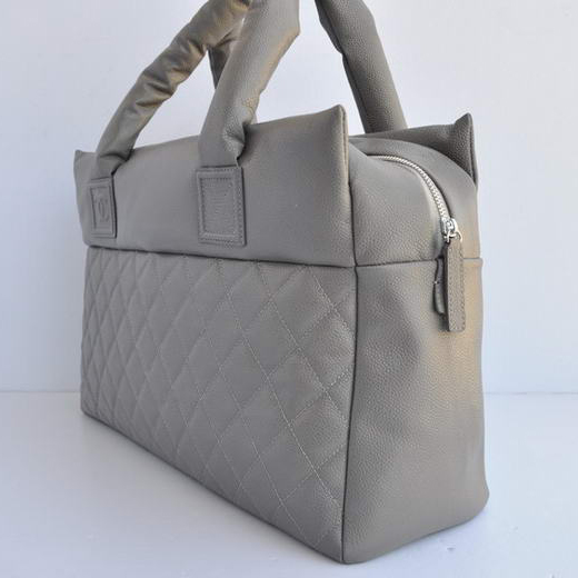 Chanel Coco Cocoon Large Tote Bag A48620 Grey