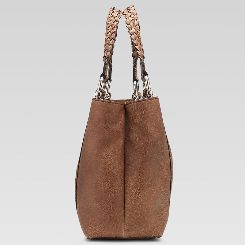 'bamboo bar' medium tote with bamboo detail