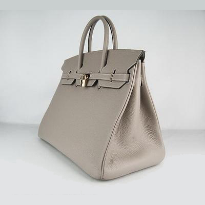 Hermes 40CM Grey (gold)