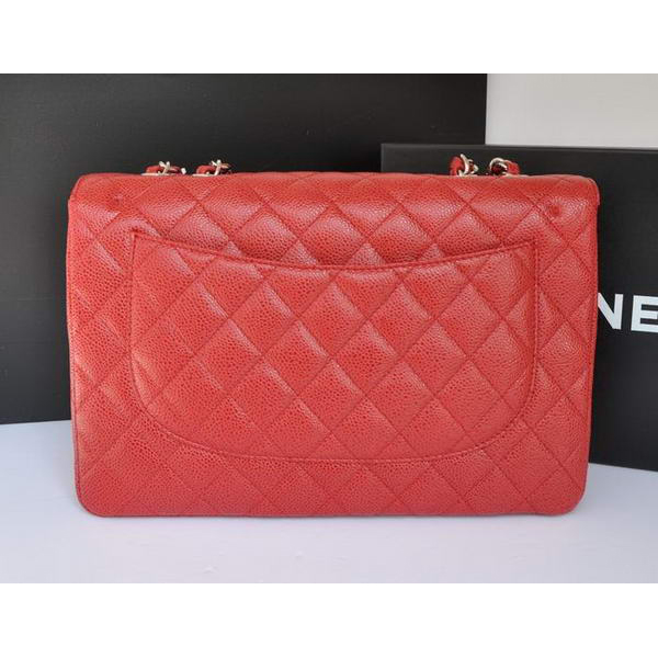 Chanel Original Caviar Leather Flap Bag A28600 Red