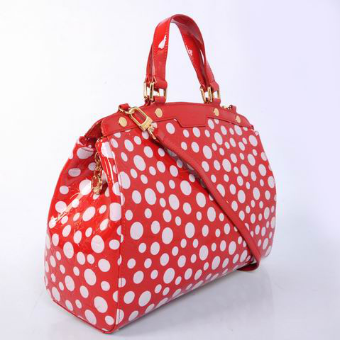 Louis Vuitton Yayoi Kusama Brea GM M91616 Red