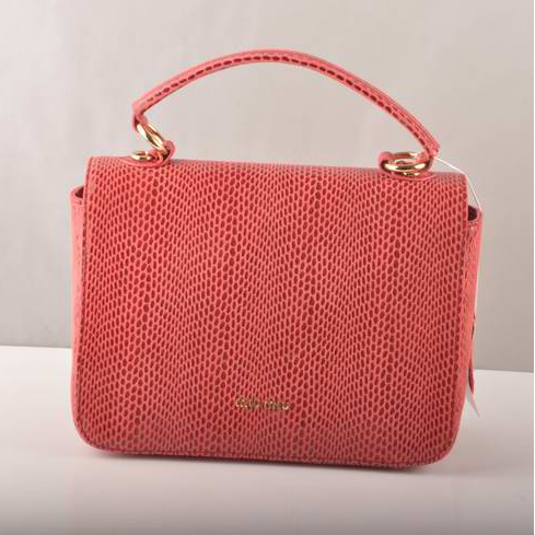 Miu Miu Tote Flap Bags Snake Veins 7428 Red