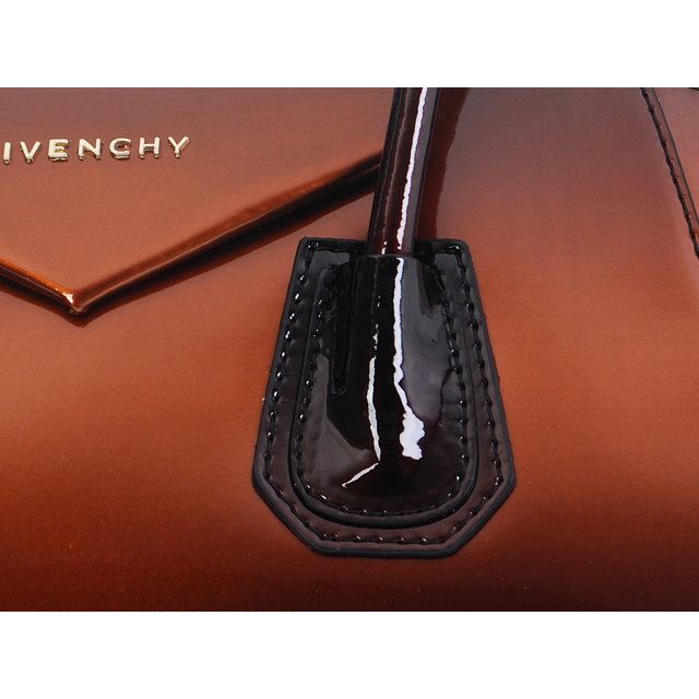 Givenchy Antigona Bag Shiny Shadow Leather 9908 Coffee