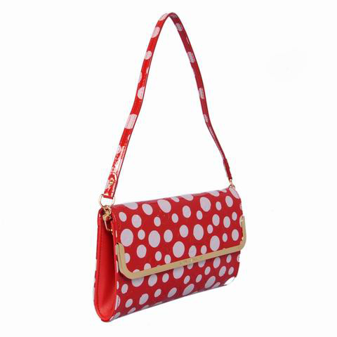 Louis Vuitton Yayoi Kusama Rossmore MM M91551 Red