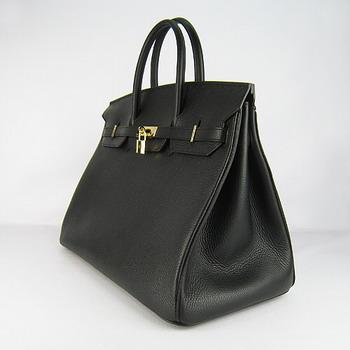 Hermes 40CM Black (gold)