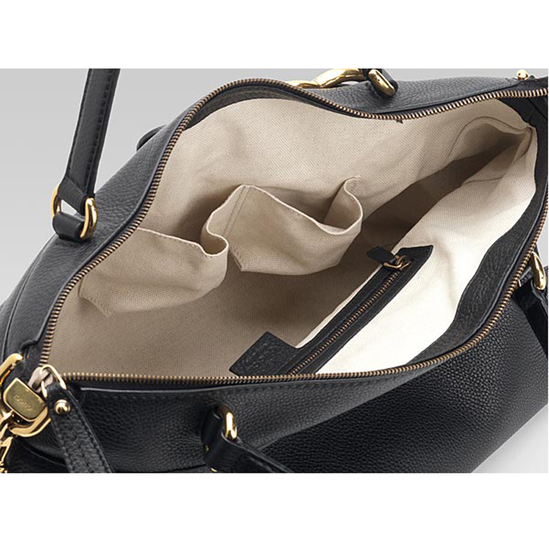 'ride' medium top handle bag with double G detail