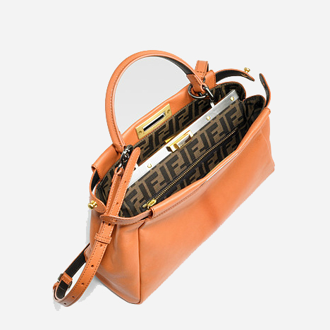 fendi Regular Peekaboo Satchel