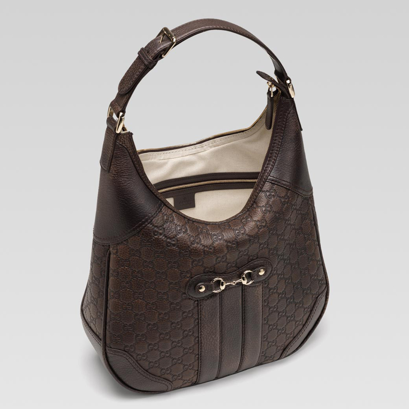 'cathrine' medium hobo with small horsebit detail