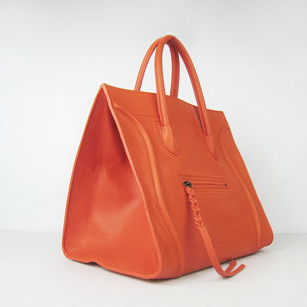 Celine Phantom Bags Sheepskin Leather C6028C Orange