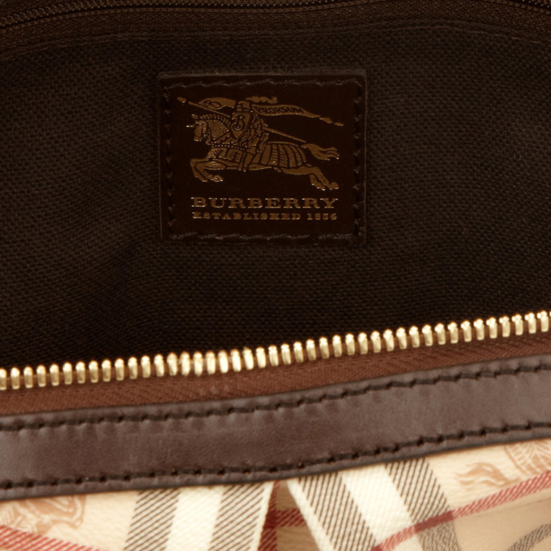 SMALL HAYMARKET CHECK BOWLING BAG