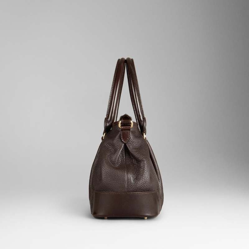 MEDIUM LEATHER BOWLING BAG