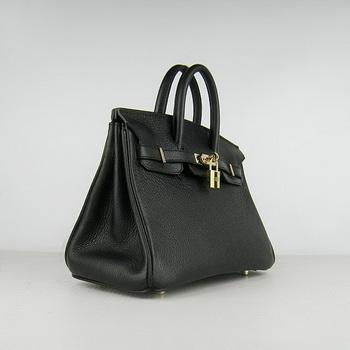 Hermes Birkin 25CM Black (gold)