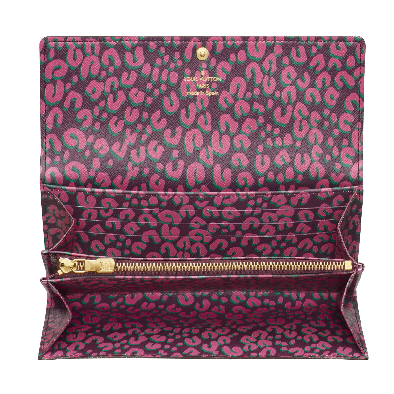 SARAH WALLET LEOPARD