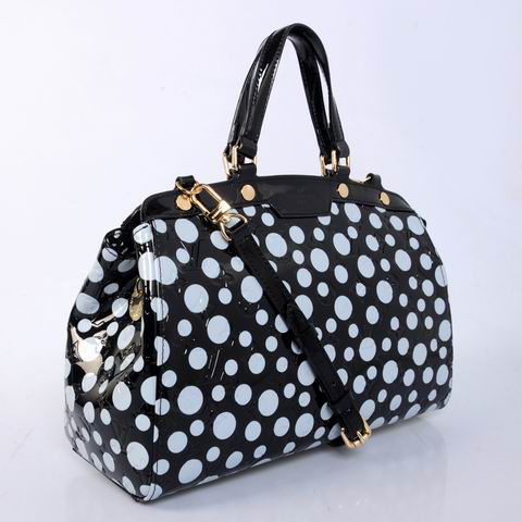 Louis Vuitton Yayoi Kusama Brea GM M91616 Black