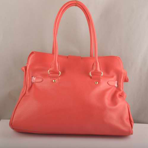 Miu Miu Calf Leather Tote Bags 90331 Watermelon Red