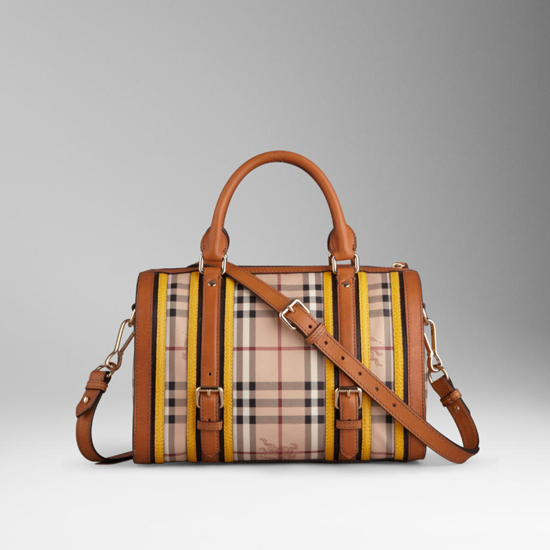 MEDIUM HAYMARKET BELTED BOWLING BAG