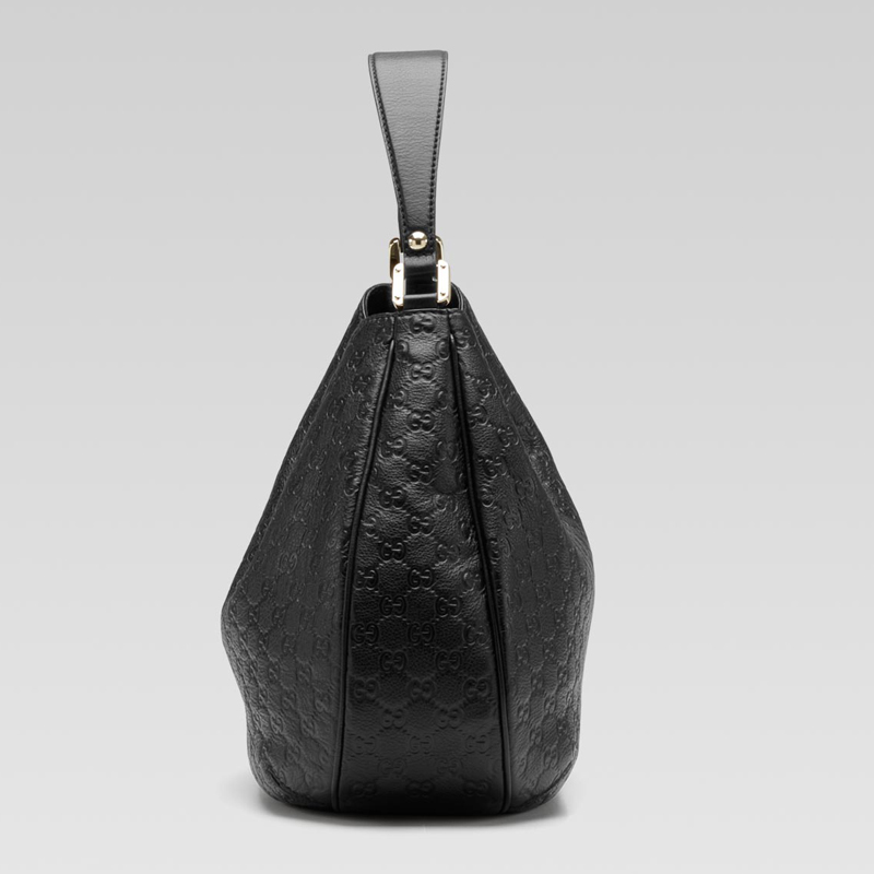 'new ladies web' large hobo with engraved gucci sc