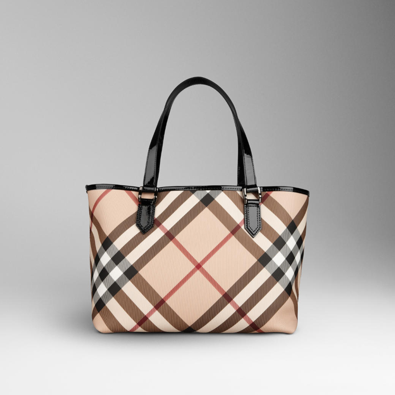 SMALL NOVA CHECK TOTE BAG