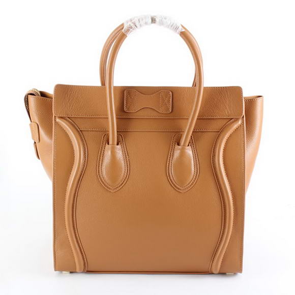 Celine Luggage Bags Medium in Oxhide Light Coffee