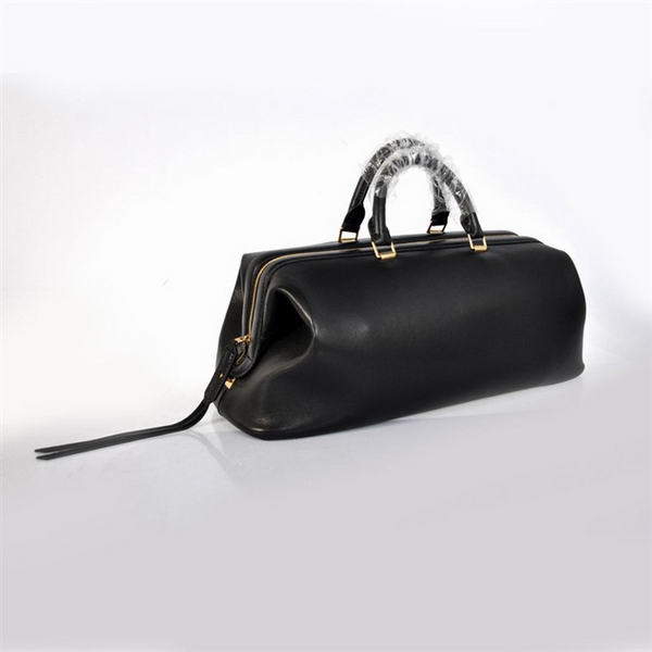 2012 New Celine Original Leather Tote Bag 348 Black