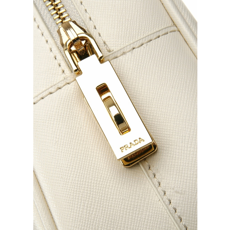 Prada Small Saffiano Doctor Bag BL0095 - White