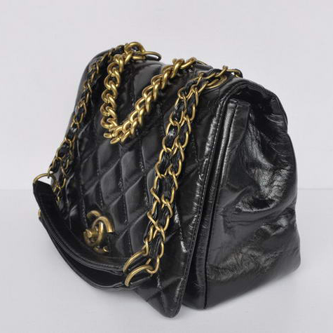 Chanel Quilted Calfskin Large Flap Bags A67130 Y07631 94305 Black