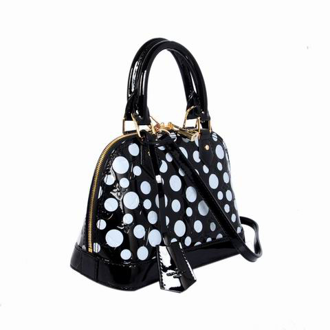 Louis Vuitton Yayoi Kusama Alma BB Black