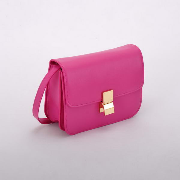 Celine Classic Box Large Flap Bag Rosy