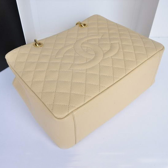 Chanel A50995 Original Caviar Leather Shoulder Bag Apricot