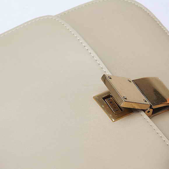 Celine Classic Box Large Flap Bag Light Apricot