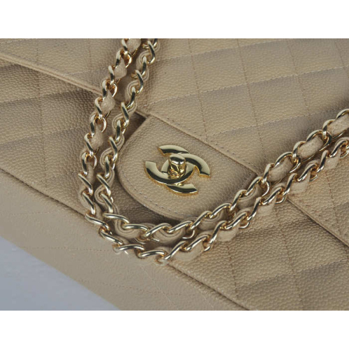 2013 Chanel gold chain 58601 apricot