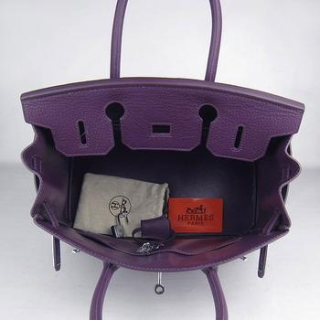 Birkin 30CM Purple (silver)