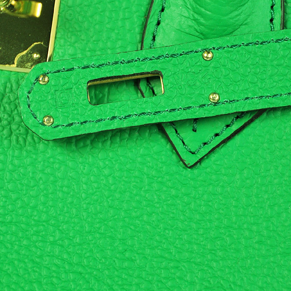 Hermes Birkin 35CM togo leather in Dark green with Gold hardware