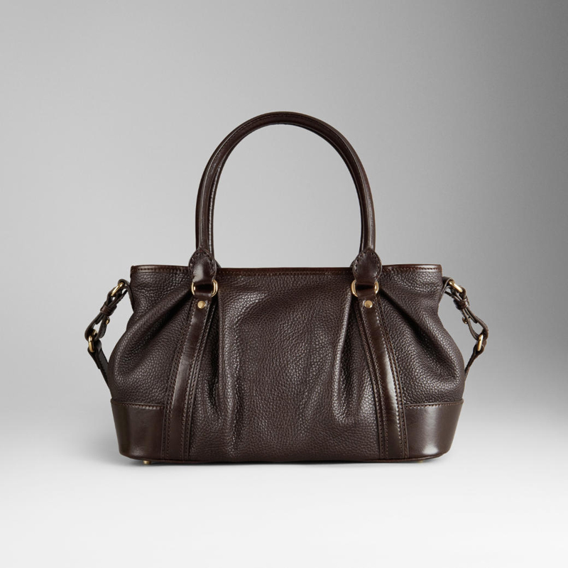 MEDIUM LEATHER BOWLING BAG