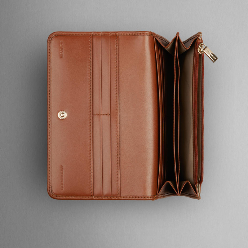 HAYMARKET CHECK CONTINENTAL WALLET