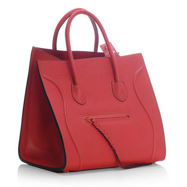 Celine Phantom Original Leather Bags Bordeaux