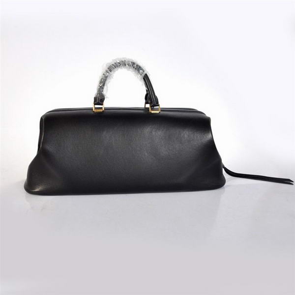 2012 New Celine Original Leather Tote Bag 348 Black