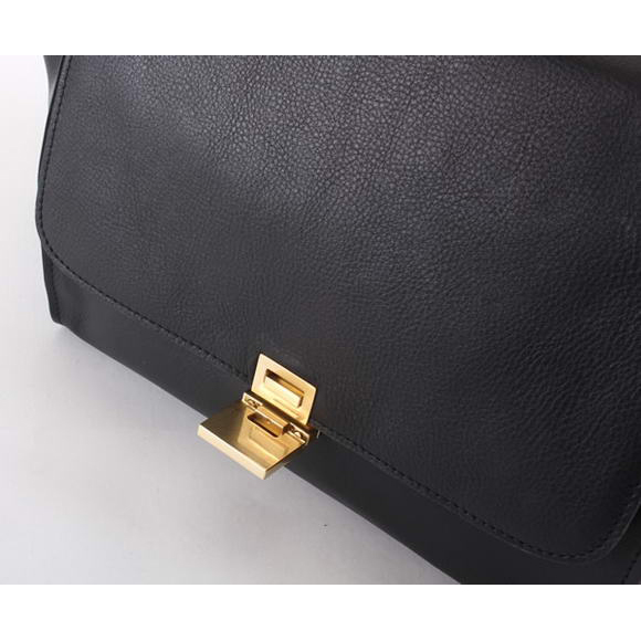 Celine Trapeze Bags in Oxhide Black