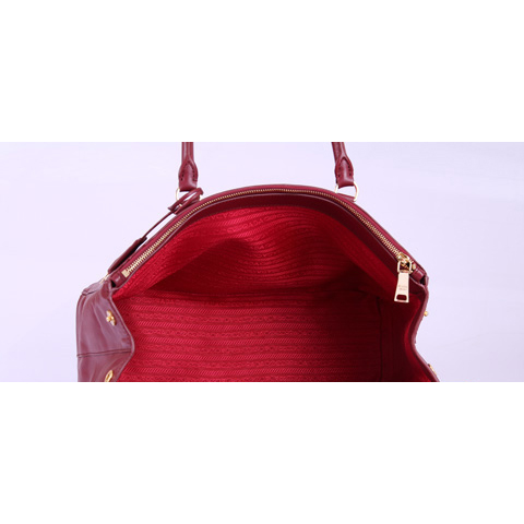 BN1802 Claret Cross pattern full leather