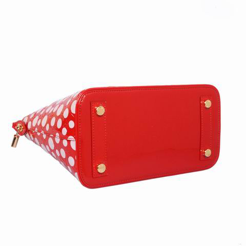 Louis Vuitton Yayoi Kusama Lockit M40600 Red