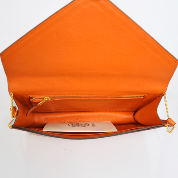 Hermes Liddy Bag clemence leather in Orange with Gold hardware