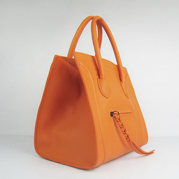 Celine Small Phantom Bags Original Calfskin Leather C1890 Orange