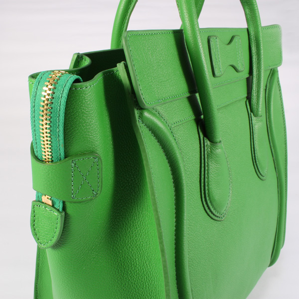 Celine Luggage Juboo Woman Handbag Green